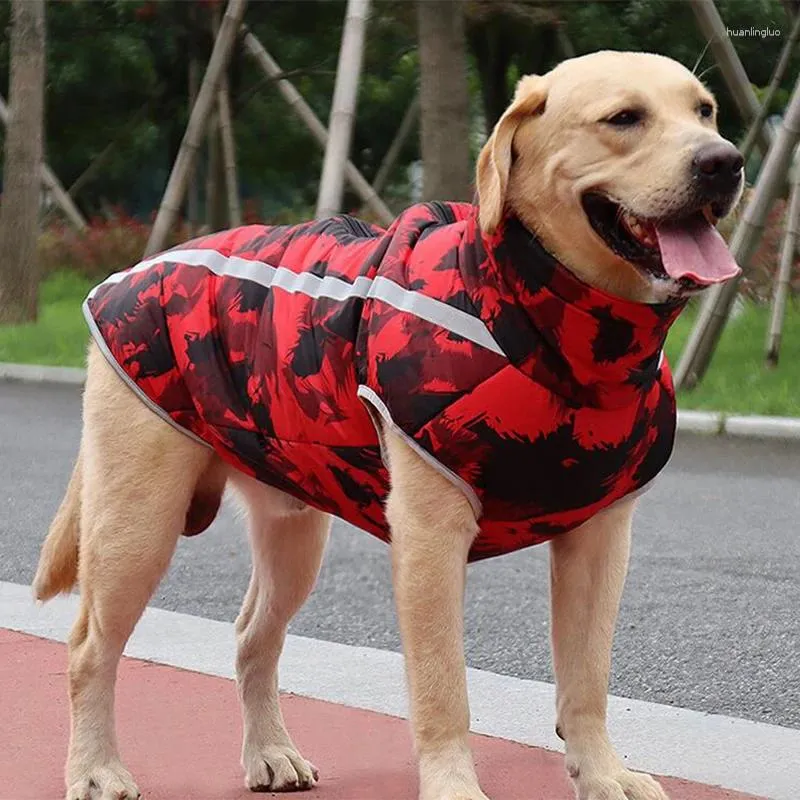 Vêtements pour chiens Veste d'extérieur coupe-vent réfléchissant manteau pour animaux de compagnie gilet hiver chaud coton chiens vêtements vêtements pour chiots pour Chihuahua Yorkshire