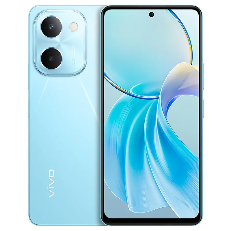 Original Vivo Y100i 5G Celular Inteligente 8GB RAM 128GB ROM Dimensão 6020 50.0MP OTG 5000mAh Android 6.64 "LCD Tela Cheia Face ID Impressão Digital IP54 À Prova D 'Água Celular