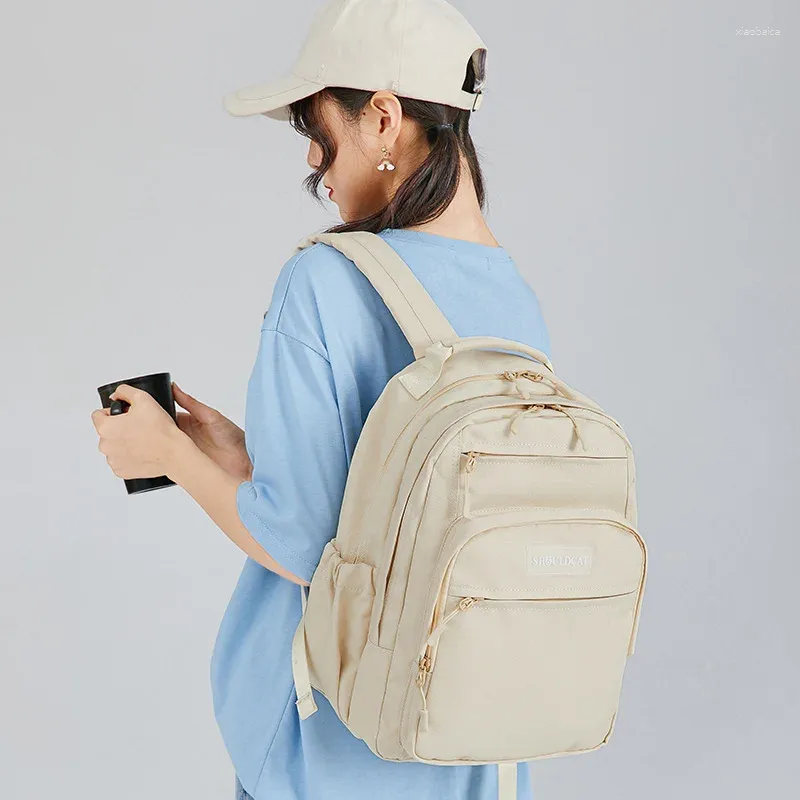 Okul çantaları genç sırt çantası kadınlar serin çanta kızlar moda okul çantası yüksek kaliteli öğrenci çanta sırt çantaları