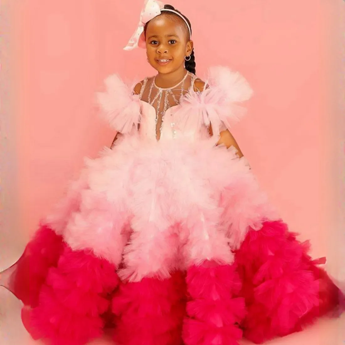 pink dress for girls 10-12 White Kids Children's Dress Summer Princess Dress Star Tulle Dress Big Girl Dress (Pink, 10-11 Years): Clothing, Shoes & Jewelry family functions Girl Spring Dresses Girls Maxi