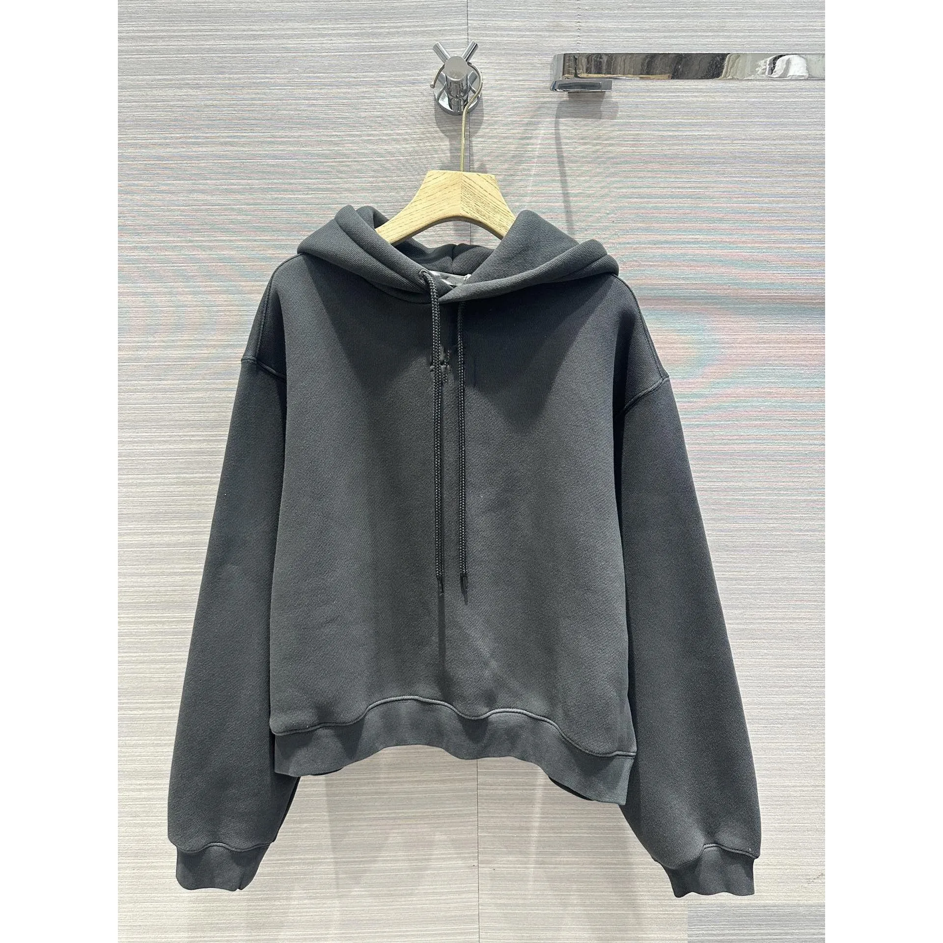 Hoodies Womens Sweatshirts 2024 New Spring Milan Runway Plover Long Long End Jacquard Designer Tops 0112-5 Drop Delivery Appare Dhzlq