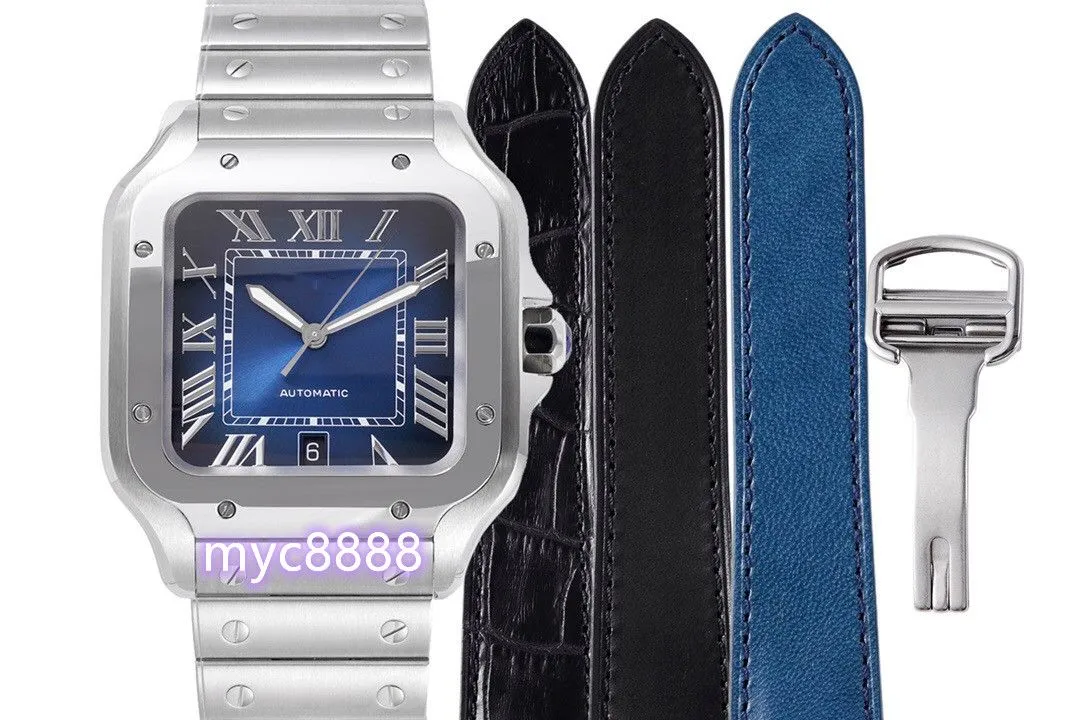 BVF 시계 크기 47.5x39.8x9.38mm 9019 Movement Sapphire Glass Mirror Case Fine Steel ADLC Carbon Plated Quick Detachable Strap
