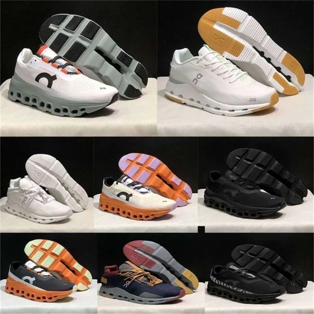 Top Quality em Nova x Cloudnova Form Homens Mulheres Running Shoes Cloudmonster Sapatilhas Sapato Triplo Preto Branco Cinza Azul Runner Treinadores Ao Ar Livre