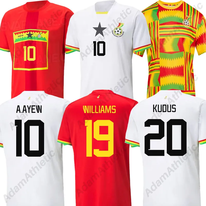 2024 Ghana Soccer Jersey Authentic Football Shirt For Africa Cup