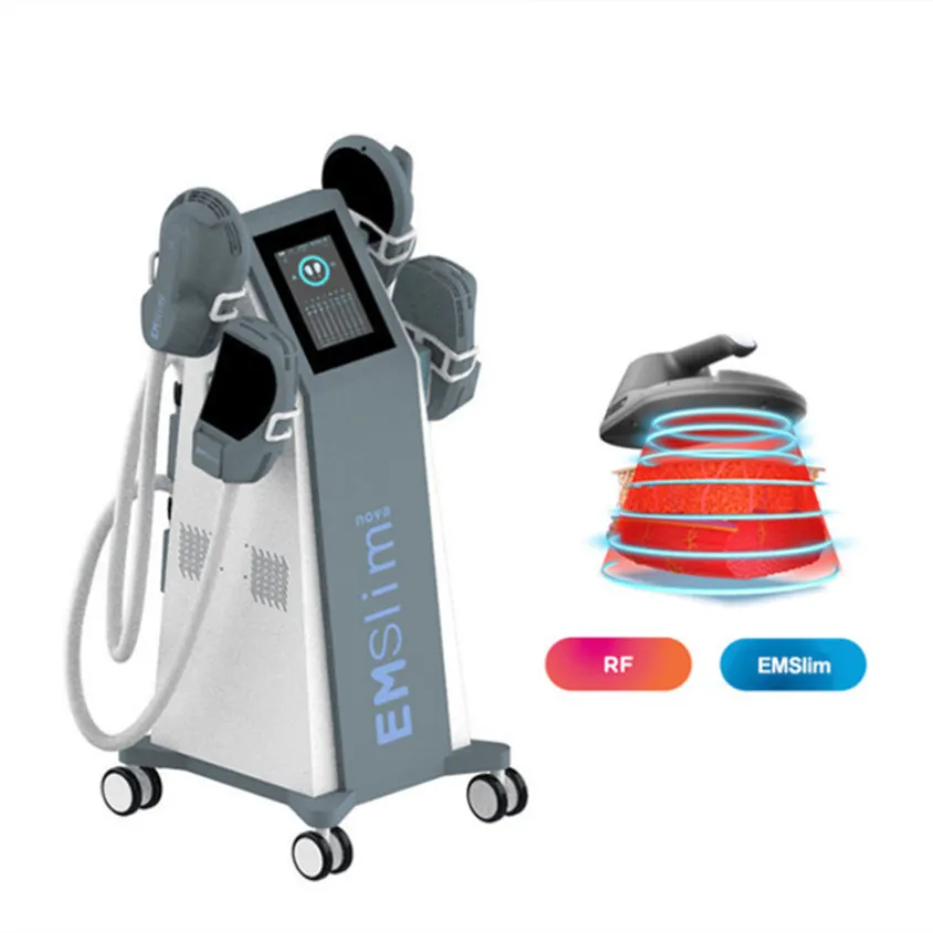 RF Equipment Pro Max Hiemt Emslim não invasivo Contorno Músculo Construa Redução de Gordura Remoção de Celulite EMSLIM BELAÇÃO COM 4 P