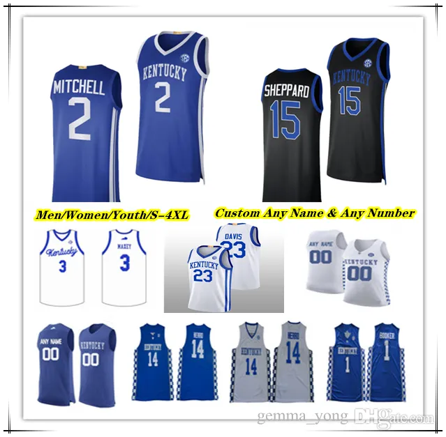 NCAA Kentucky Wildcats UK College Basketball Jersey Antonio Reeves Rob Dillingham Tre Mitchell Zvonimir Ivisic D.J. فاجنر ريد شيبارد جوستين إدواردز آدو ثيرو