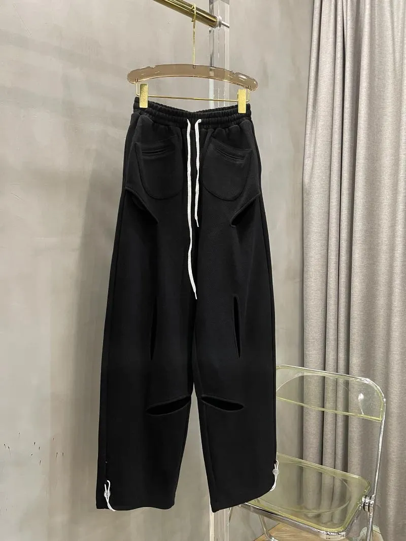 Pantaloni da donna Intimo sottile Casual Chic Nero Tutto va con esso