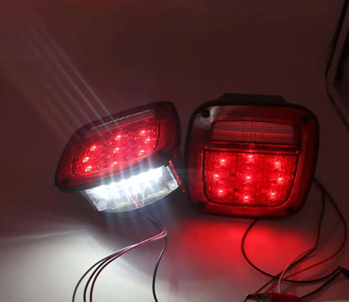 2 uds X luces traseras Led para Jeep TJ Wrangler 1997 1998 1999 2000 2001 2002 2003 2004 2005 20069812451