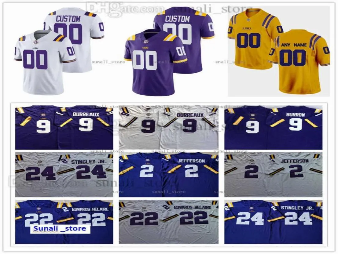 LSU Tigers Man College 1 Kayshon Boutte Jerseys 3 Tyrion Davis 14 Max Johnson 36 Cole Tracy 40 Devin White 29 Greedy William9676264