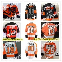 Hockey Jerseys Travis Konecny Jersey Custom Oskar Lindblom Martin Jones Lil Peep Ivan Provorov Sanheim Kevi