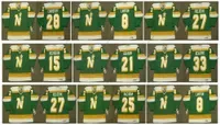 Hockey Jerseys Vintage  North Stars Jersey GILLES MELOCHE AL MACADAM BRIAN LAWTON PAUL HOLMGREN 21 DIRK GRAHAM 28 CHRISTOFF BEAUPRE Retro Hockey