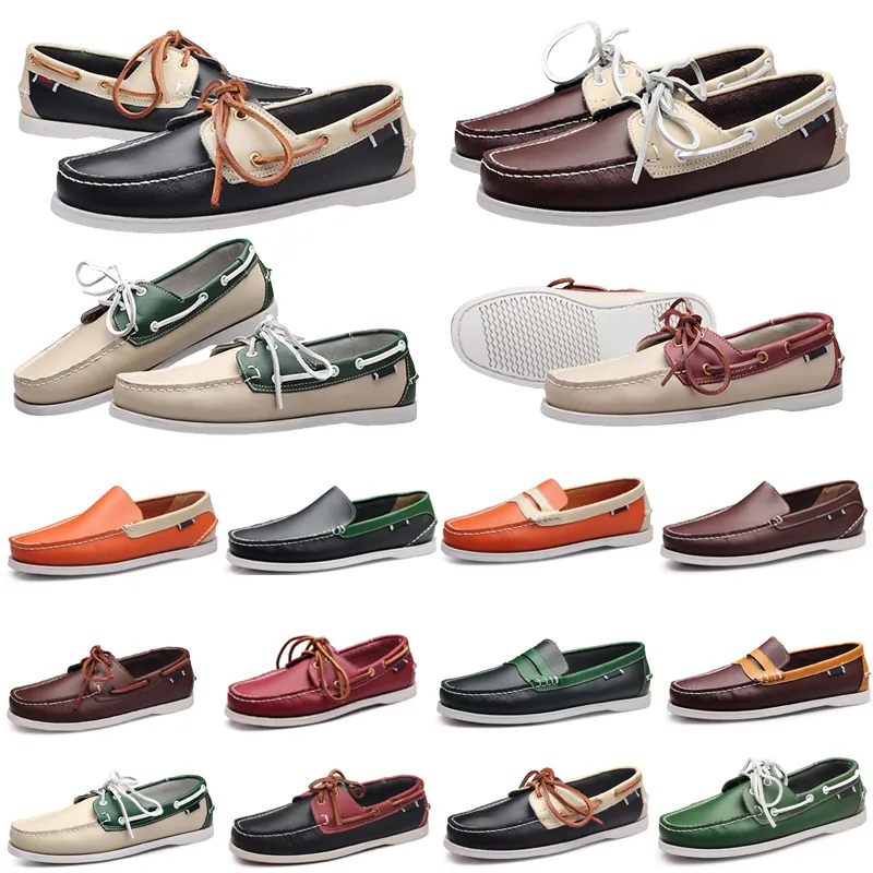 GAI GAI GAI 2024 Designers Moda uomo Mocassini Classici in vera pelle Uomo Business Ufficio Lavoro Scarpe eleganti formali Progettista di marca Scarpe basse da matrimonio per feste Eur 38-45