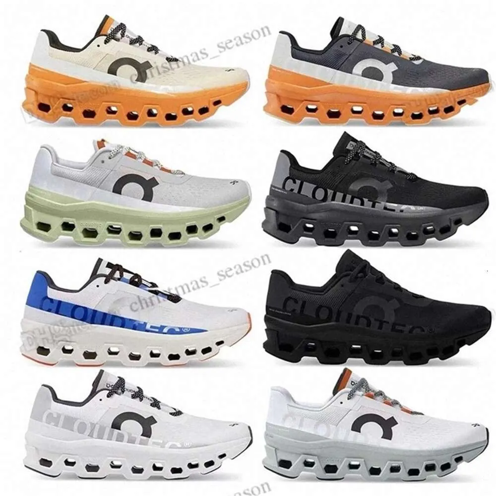 en Zapatos x Cloudprime Hombres Mujeres Cloudmonster Amber Ginger Eclipse Cúrcuma Ash Green Lumos Black Runner Zapatillas de deporte Diseñador Ligero Spo F6gkblack cat 4s TNs