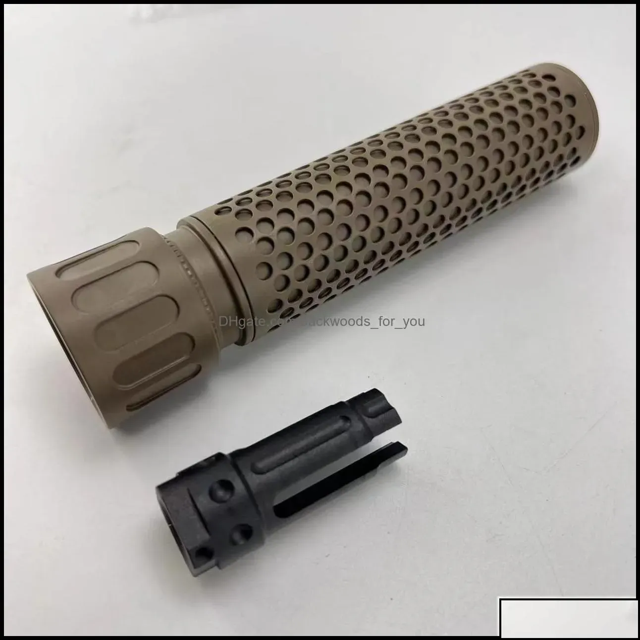 tactical accessories tactical accessories kac qdc compensator 14mm ccw negative thread comp for air soft wargame and simated shootin