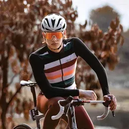 Racing Jackets LAMEDA 2023 Man's Keep Warm Riding Tops Jersey Outdoor Cycling Jerseys Spring Autumn Woman Breathable MTB Road Bike