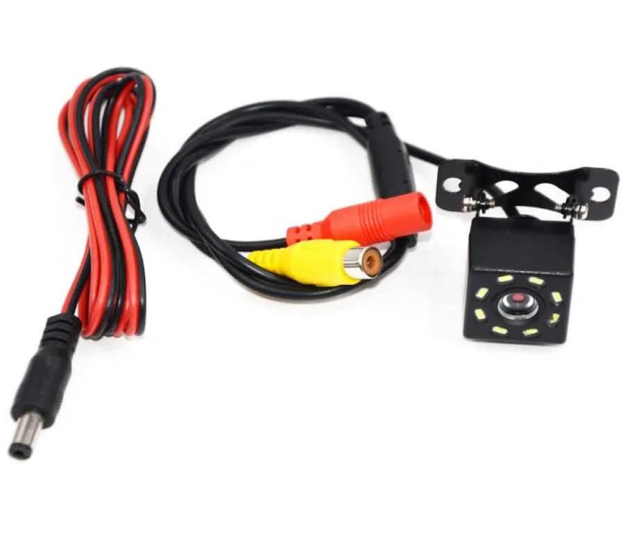 Nieuwe HD Nachtzicht Auto Achteruitrijcamera Achteruitkijkspiegel Achteruit Inparkeren Camera Waterdichte CCD 8 LED Auto Backup Monitor Universal8386057