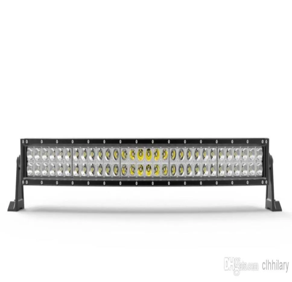 315 pouces nouveau Design 180W barre lumineuse LED incurvée 12V 24V 60X3W 4x4 rigide incurvé LED travail LightCREE LED conduite Light8900747