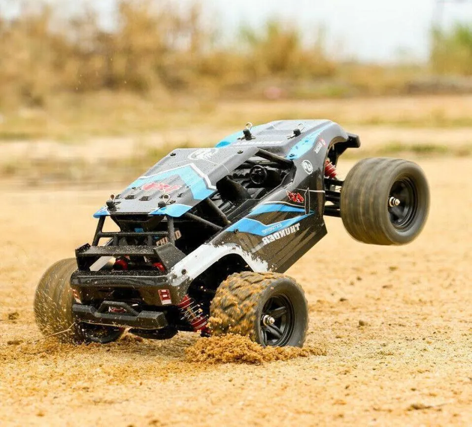 Kuulee 40MPH 118 Scala RC Auto 24G 4WD Alta velocità Veloce Telecomandato Grande PISTA MX2004143466431