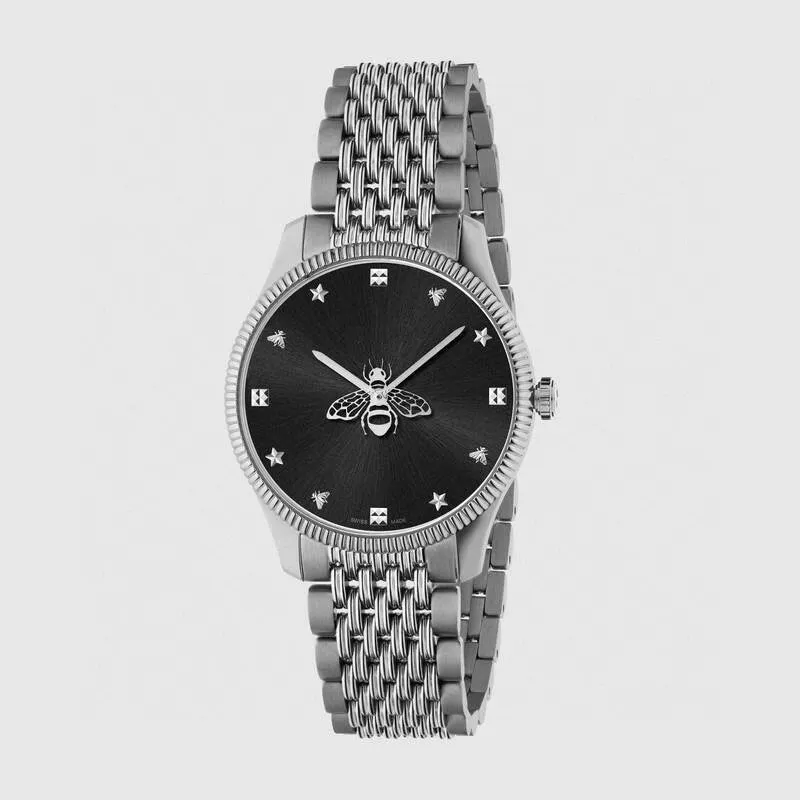 relógio masculino relógios de alta qualidade relógios de grife 36 MM O M G relógio mecânico pulseira de aço relógio de luxo pulseira de borracha relógio de designer masculino pulseira de malha relógio de onda atemporal