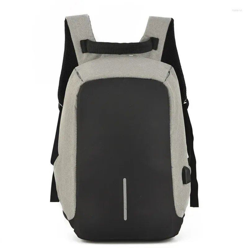 Mochila masculina de 15 polegadas laptop para homens multifuncional anti-roubo meninos carregamento USB bolsa escolar de viagem