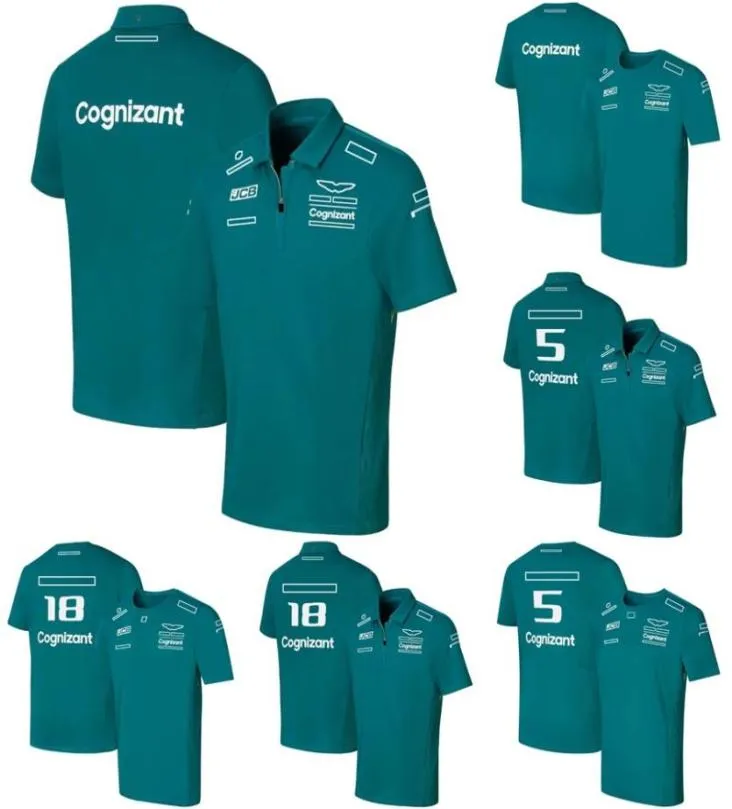 2022 Tshirt 1 Team Polo Camicie Tuta da corsa Magliette Motorsport Driver Tema Magliette Casual Motocross Jersey Offroad 6128557