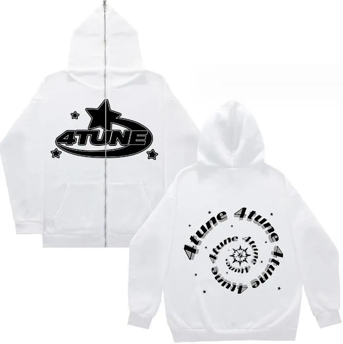 Gefomuofe Sweat à Capuche Pour Femme - Fermeture éclair Fine - Y2k - Veste De Survêtement - Haut Léger - Imprimé Cœur - Pull Surdimensionné - Sweat à Capuche Ample, Rose, M