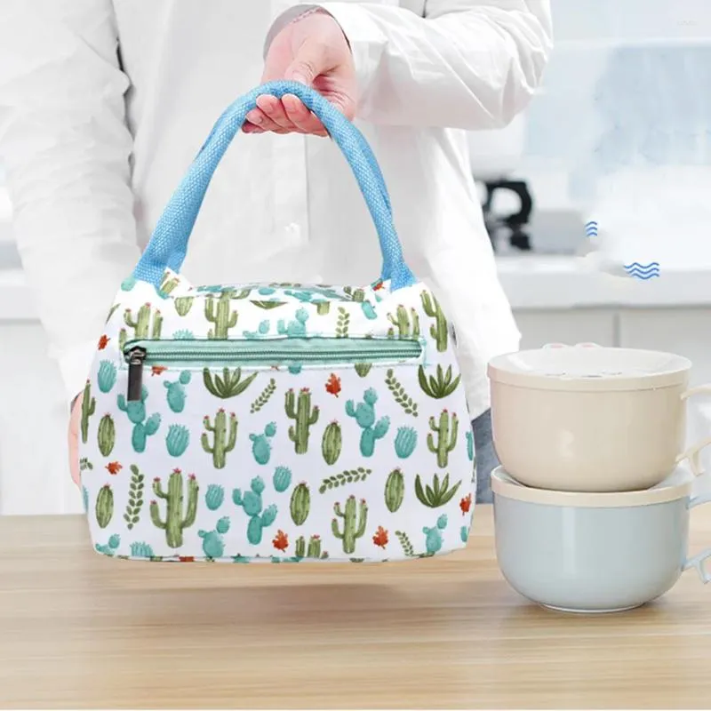 Vaisselle mode épaisseur pique-nique sac à déjeuner Portable école bureau trente et un fourre-tout sacs thermiques