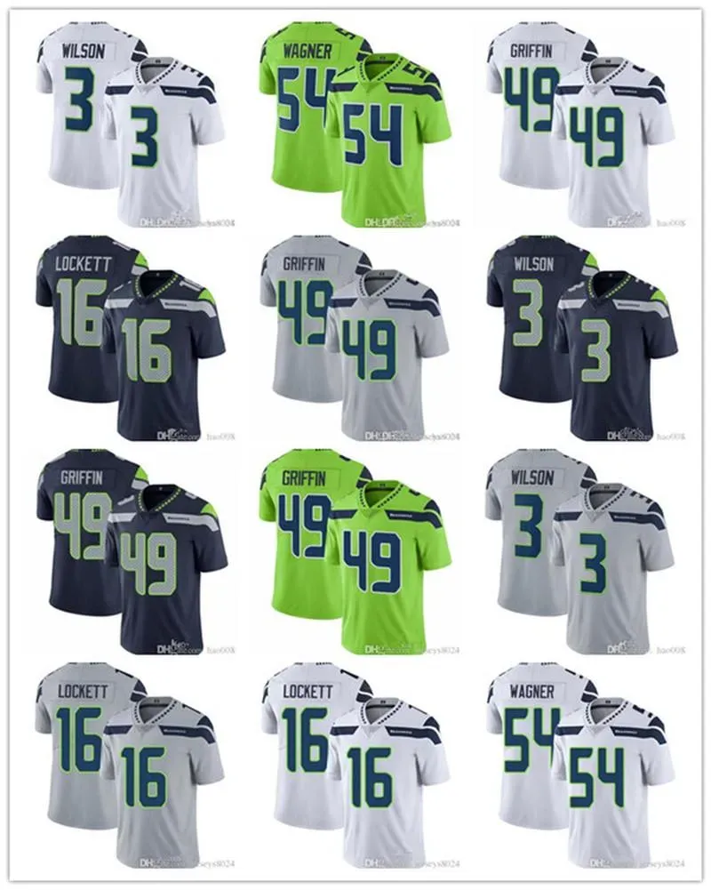 12F Jersey Seattle''seahawks''men''''women Youth Bobby Wagner Griffin Tyler Lockett