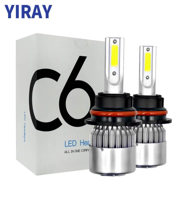 Yiray Auto Ampoules LED H7 H4 H11 H1 H1 H3 H13 880 9004 9005 9006 9007 9003 HB1 HB2 HB3 HB4 H27カーヘッドライト12V LED Light1668398