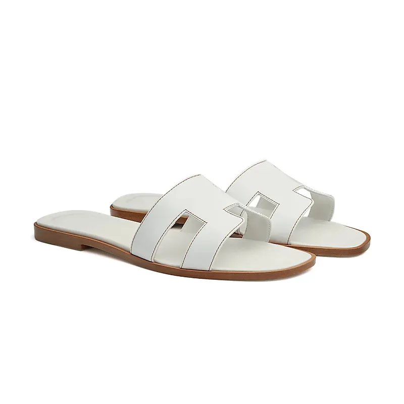 Hermes Sandals Oran Birkin Men Women Slides Designer Slippers
