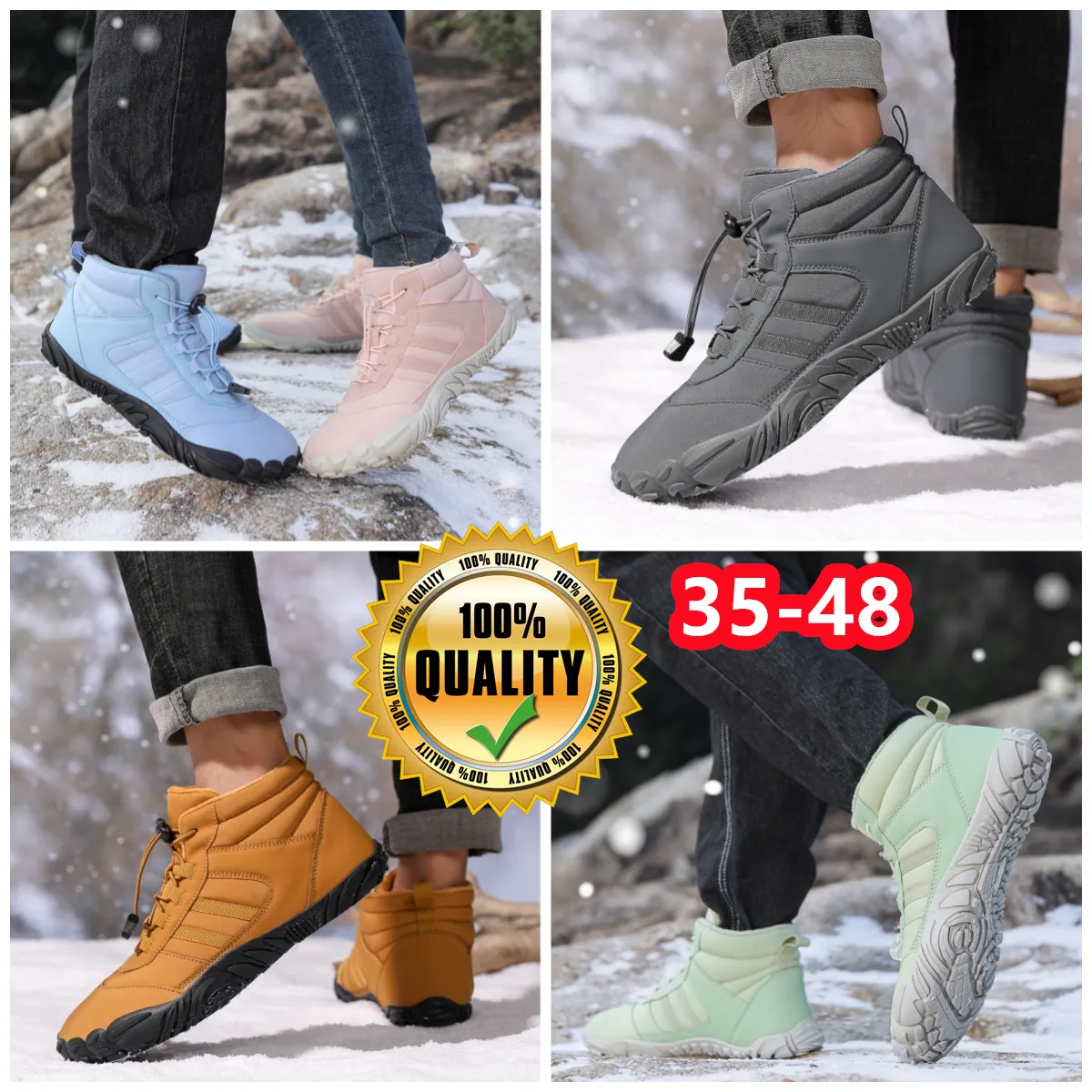 Yürüyüş Ayakkabı Tasarımcı Ayakkabı Kürk Sneaker Sport Ayak bileği patikleri Yüksek ayak bileği botları kaymaz hafif softy erkek kadınlar Eur 35-48 konfor koşucusu