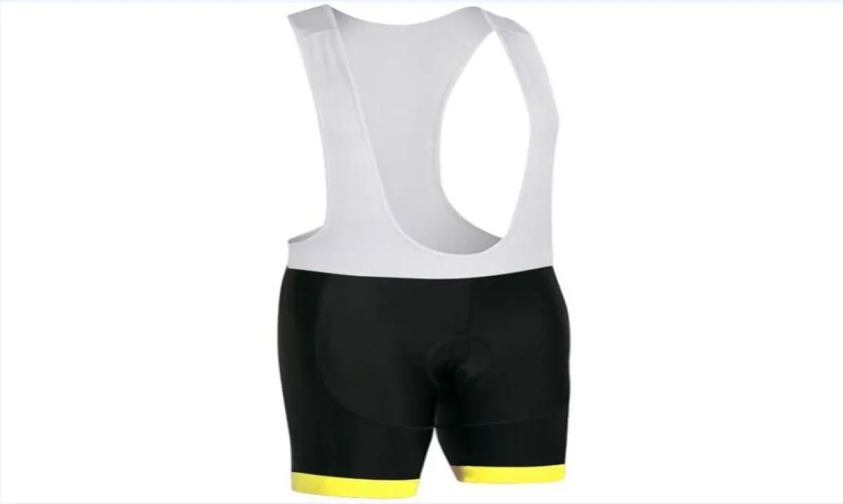 Nowy styl jazdy na rowerze Men039s Riding Harness Shorts z 9D żelową podkładką żółtą rowerową szorty Kemaita7129342