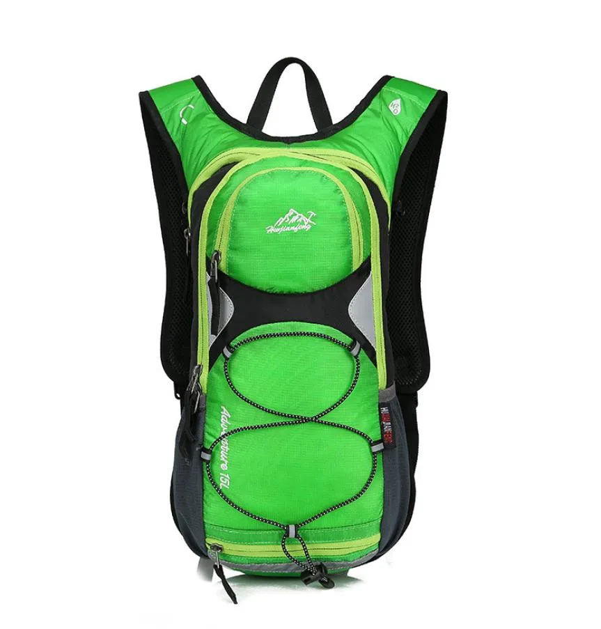 Zaino da equitazione impermeabile da 15 litri Borsa da bicicletta Zaino da idratazione Trail Running Maratona Camping Sport all'aria aperta Borsa da acqua 2L4697996