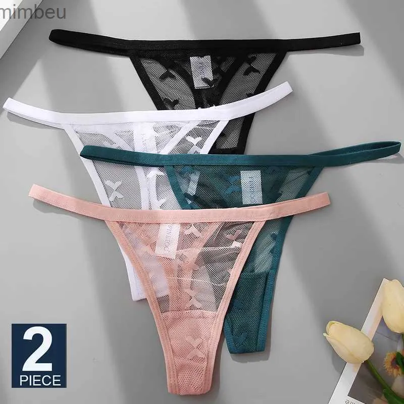 Seksi set finetoo 2pcs/set kadınlar seksi dantel çiçek g-string külot femme iç çamaşırı iç çamaşırı şeffaf pantys s-xl kadın örgü thengsl240122