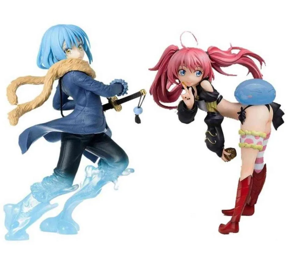 Naquela época eu reencarnei como um Slime Rimuru Tempest Milim Nava Anime PVC Action Figure Toy Nova coleção figuras brinquedos presentes H15489880