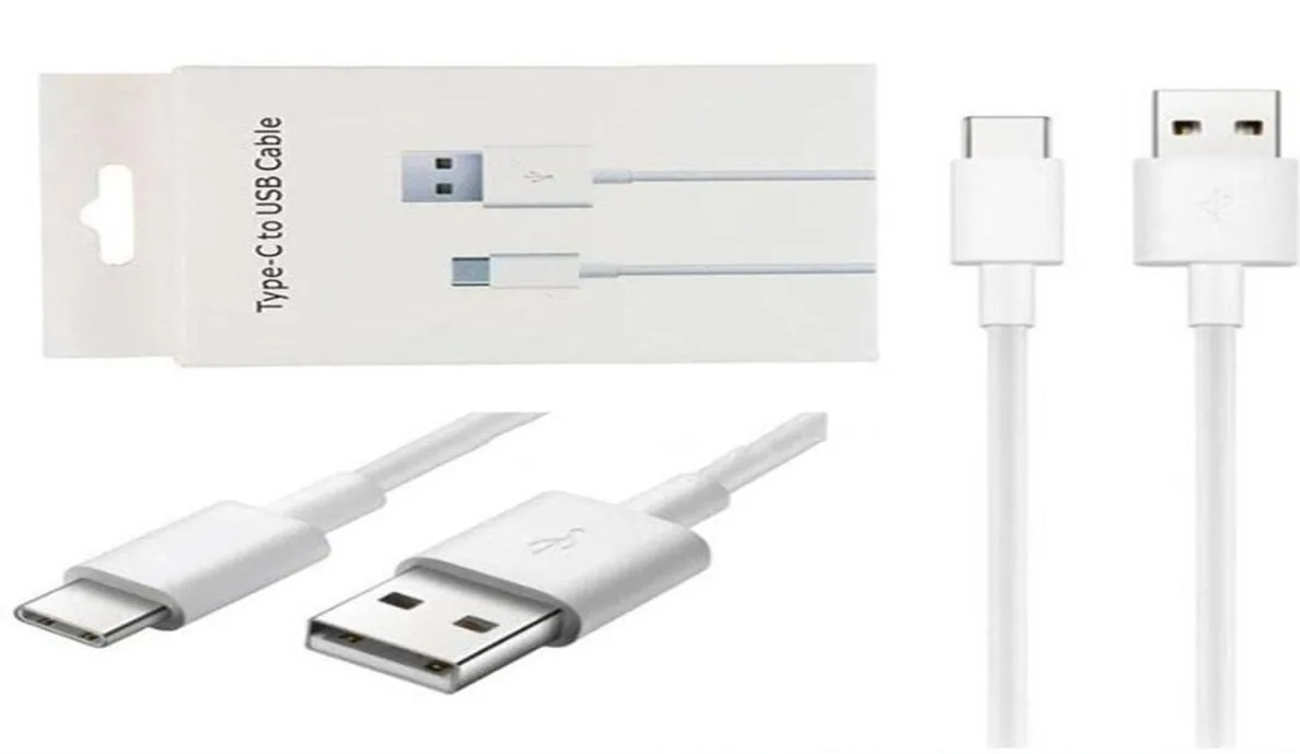 NIEUWE USB Kabel Oplader 3A Type C Micro V8 USB Kabels Data Oplaadsnoer voor S9 S10 Note 10 huawei Xiaomi Met Doos 1M2446346