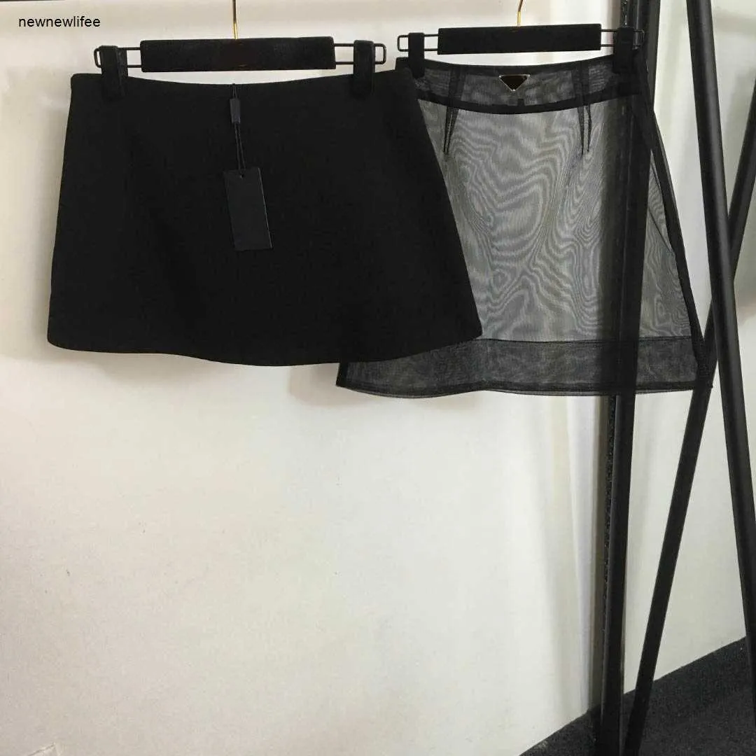 designer skirt women brand clothing for womens summer miniskirt fashion perspective mesh ladies dress Jan 17