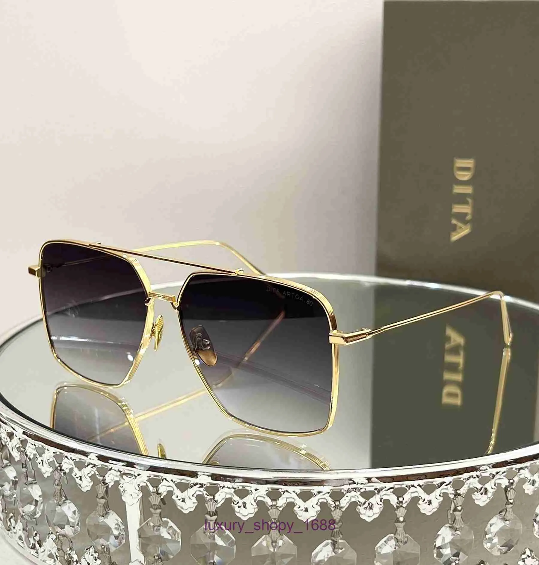 Designer Fashion sunglasses for women and men online store DITA top quality ARTOA.80 series metal with iconic logo Have gift box Y8MH