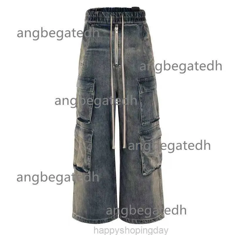 2024 nuovi jeans da uomo stilista rock jeans da uomo e da donna jeans a gamba larga 01ps6z