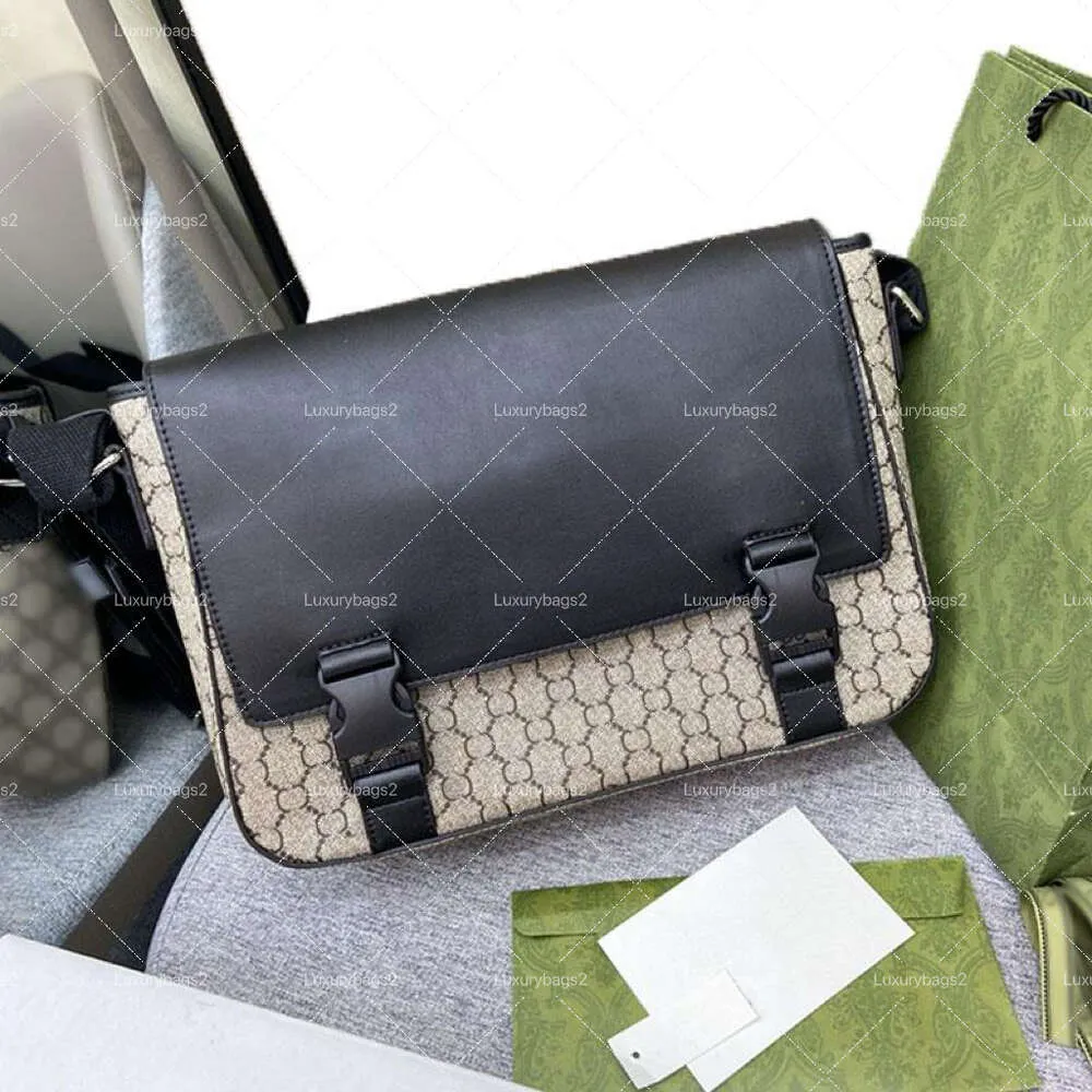 406367 Borsa a tracolla messenger stilista portafoglio borse da viaggio borsa in pelle di nylon di alta qualità portamonete da uomo