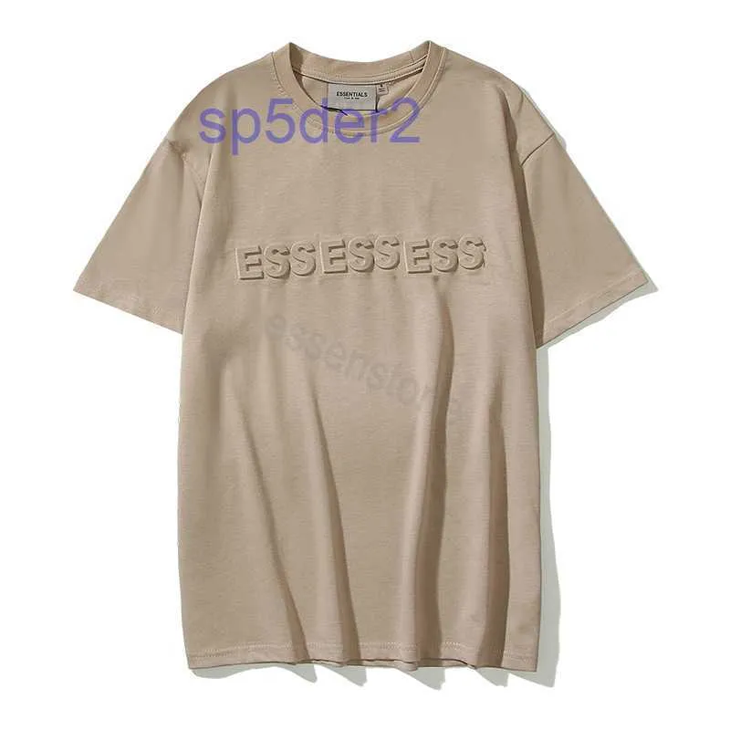 Designer peur hommes décontracté t-shirt de dieu à manches courtes lettre impression été mode Essen chemise ample grands hauts TJGX