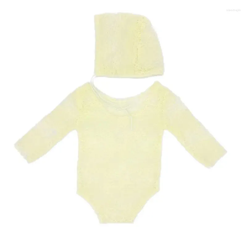 Hattar barn pografiska kläder födda spetskläder fullmåne hundra dagar baby prinsessa hatt 4x7d