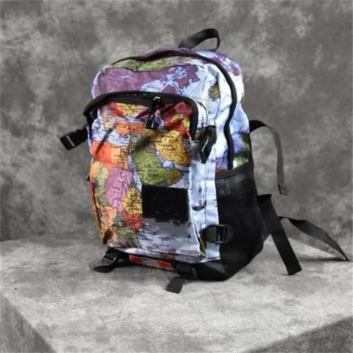 North Man Men Hip-Hop Sırt Çantası Su geçirmez yüzeyli sırt çantası okul çantası kız çocuk seyahat çantaları büyük kapasiteli seyahat dizüstü bilgisayar sırt çantası