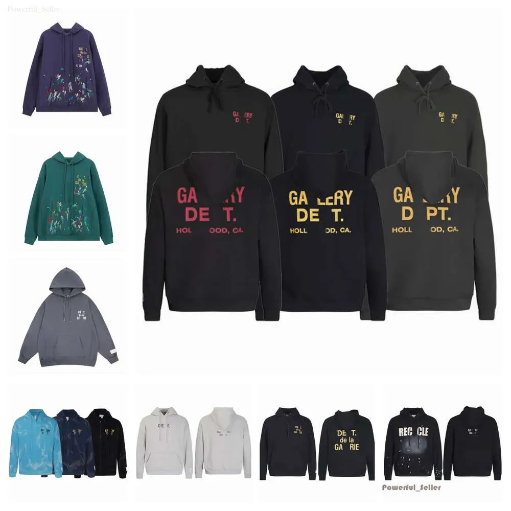 Gallary Hommes Femmes Sweats à capuche Designers Fashion Trend Depts Sweat à capuche classique Lettre imprimée Sweat à capuche Femmes High Street Coton Pull Tops Vêtements 3038