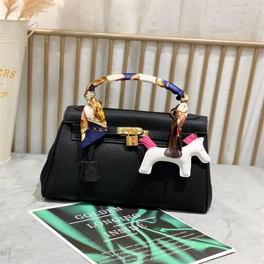 2019 New Fashion Designer Handbag Ladies Wallet Lychee Grain PU Leather LadysファッションハンドバッグウォレットショッピングバッグFactory SH264E