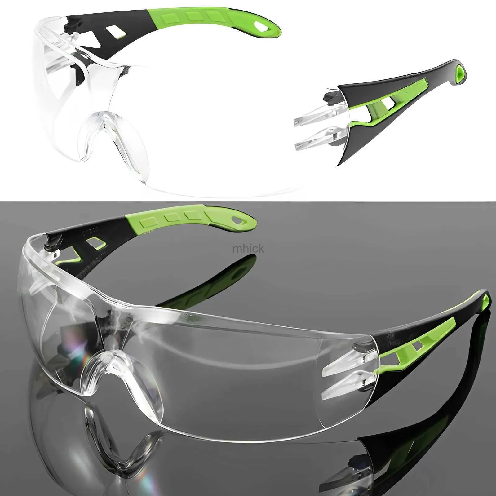 Outdoor-Brillen Neue staubdichte Schutzbrille Augenschutz Spritzschutzbrille Motorrad Fahrrad Radfahren Sport Winddichte Jalousien Brillen Unisex 240122