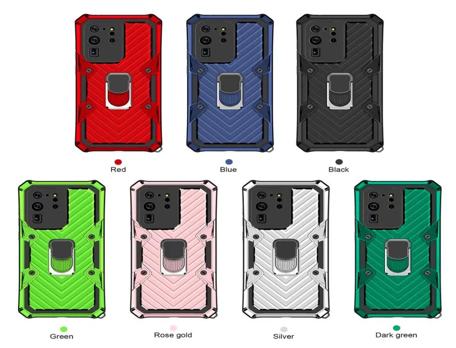 Samsung Galaxy S21 Ultra Caseの磁気キックスタンドケースGalaxy S21 30 20 10 Plus Note25849375の軍用保護カーマウントカバー