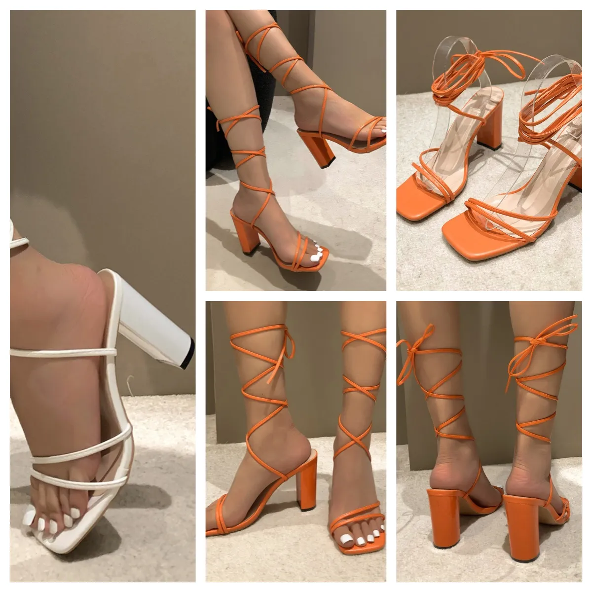 Damen-Designer-High-Heels, Kleidschuhe, Absatzsandalen, Rock-Nieten, Kitten-Plateau-Sandalen, weiße, silberne Ledernieten-Peep-Toes, dhgate, berühmte Slingbacks mit Box 35–43