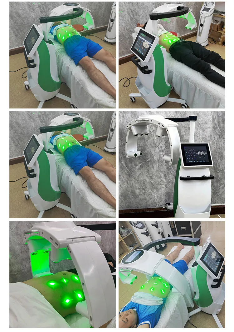 Non-invasive 10d Rotating Emerald Laser Fat Remover Body Slimming Machine 10 Heads Diode 532nm Green Light Laser Cellulite Removal Cold Laser Machine Non-invasive 10d cold laser fat remove machine green light - Honkay laser fat removal,lipo laser fat removal,laser lipo fat loss,lipo laser,lipo laser machine