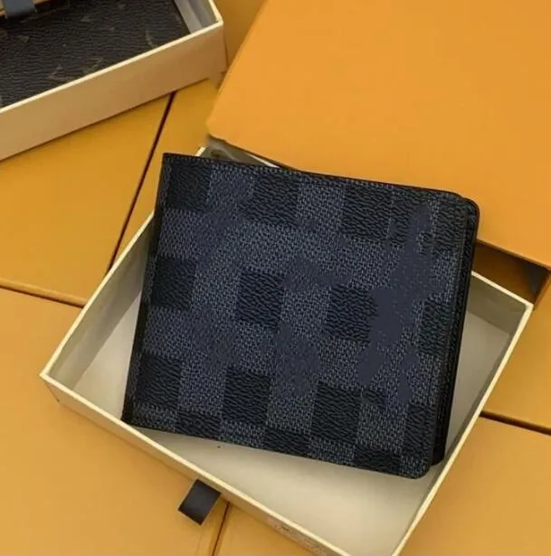 Designer Parigi plaid Porta carte di fiori Portafoglio da uomo di fascia alta Porta carte di credito Borsa da donna Portafogli Portamonete Borsa Borsa a tracolla AAA